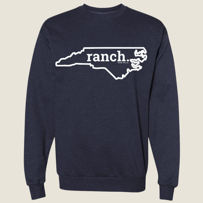 North Carolina RANCH Puff Sweatshirt