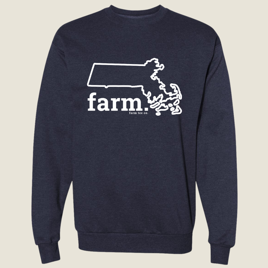 Massachusetts FARM Puff Sweatshirt