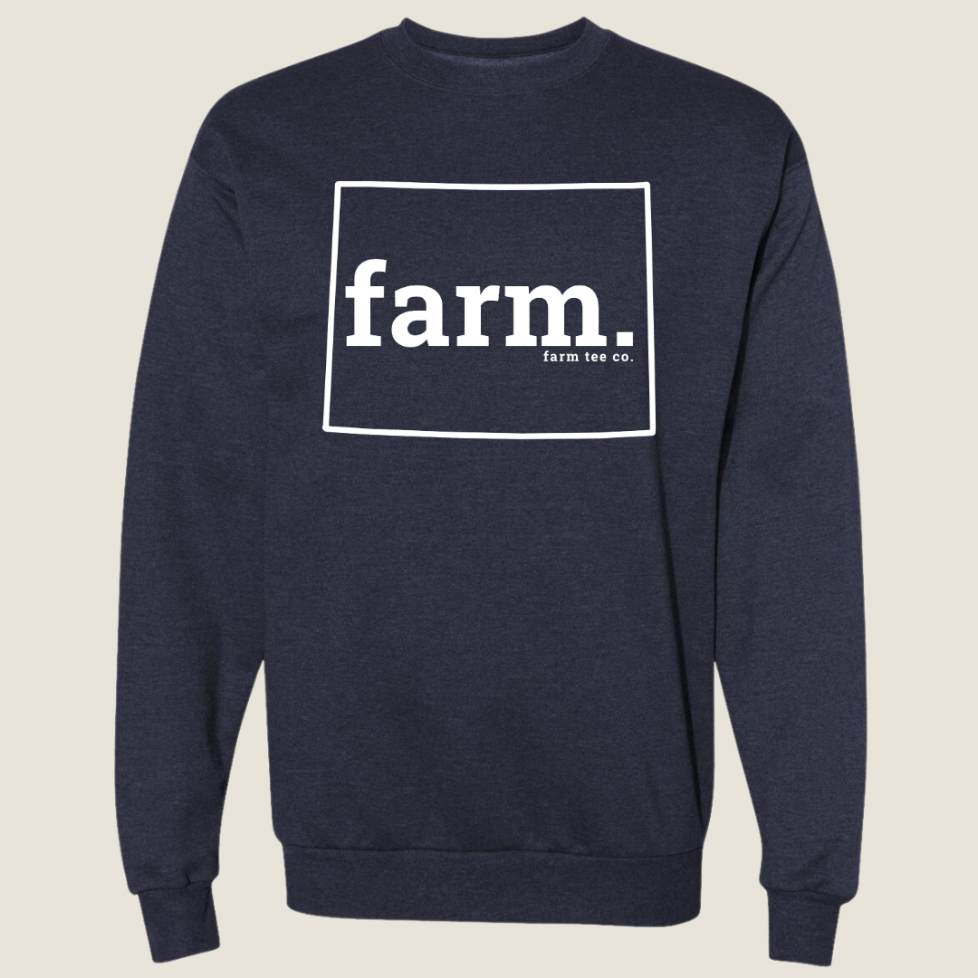Wyoming FARM Puff Sweatshirt
