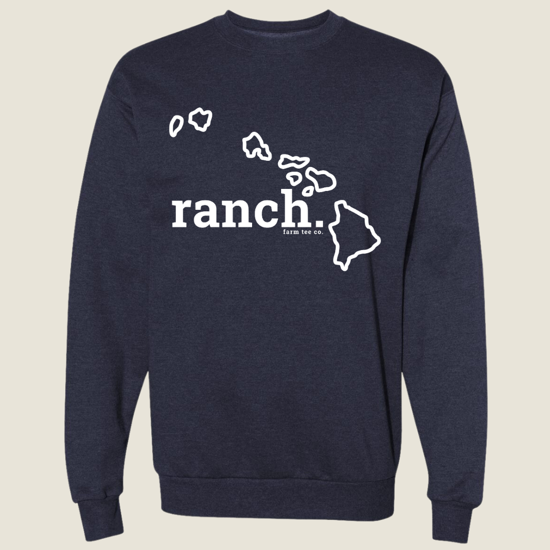 Hawaii RANCH Puff Sweatshirt