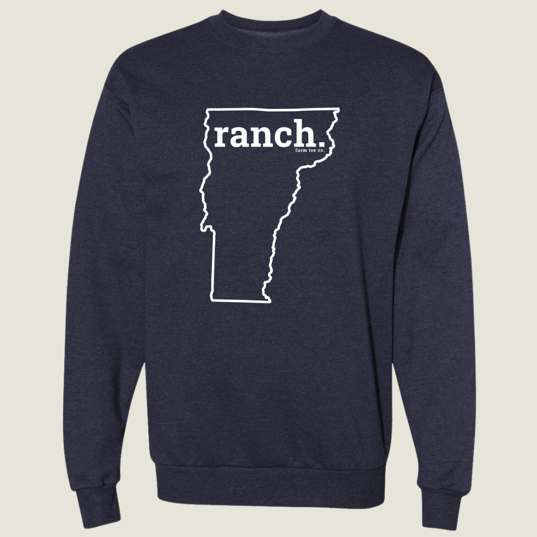 Vermont RANCH Puff Sweatshirt