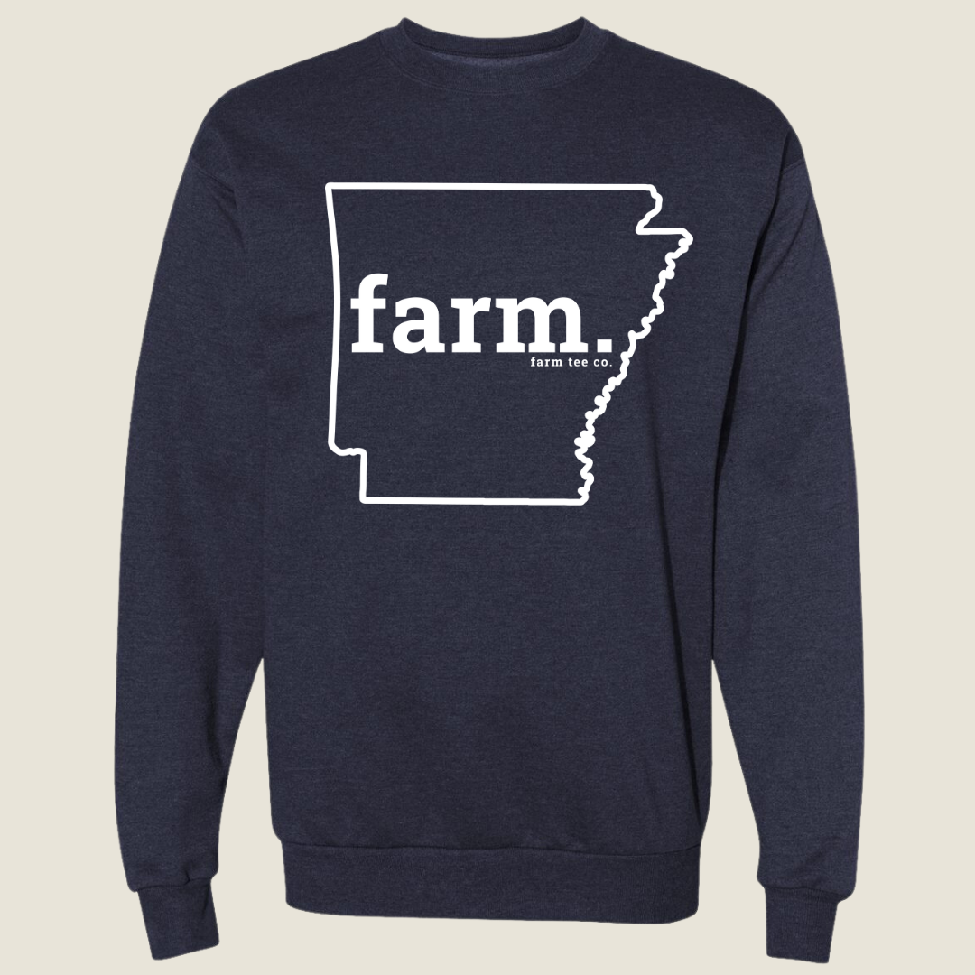 Arkansas FARM Puff Sweatshirt