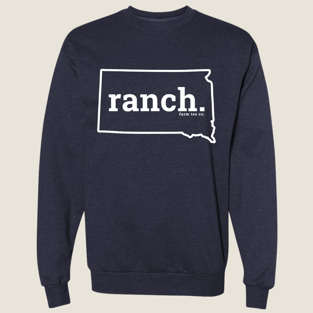 South Dakota RANCH Puff Sweatshirt