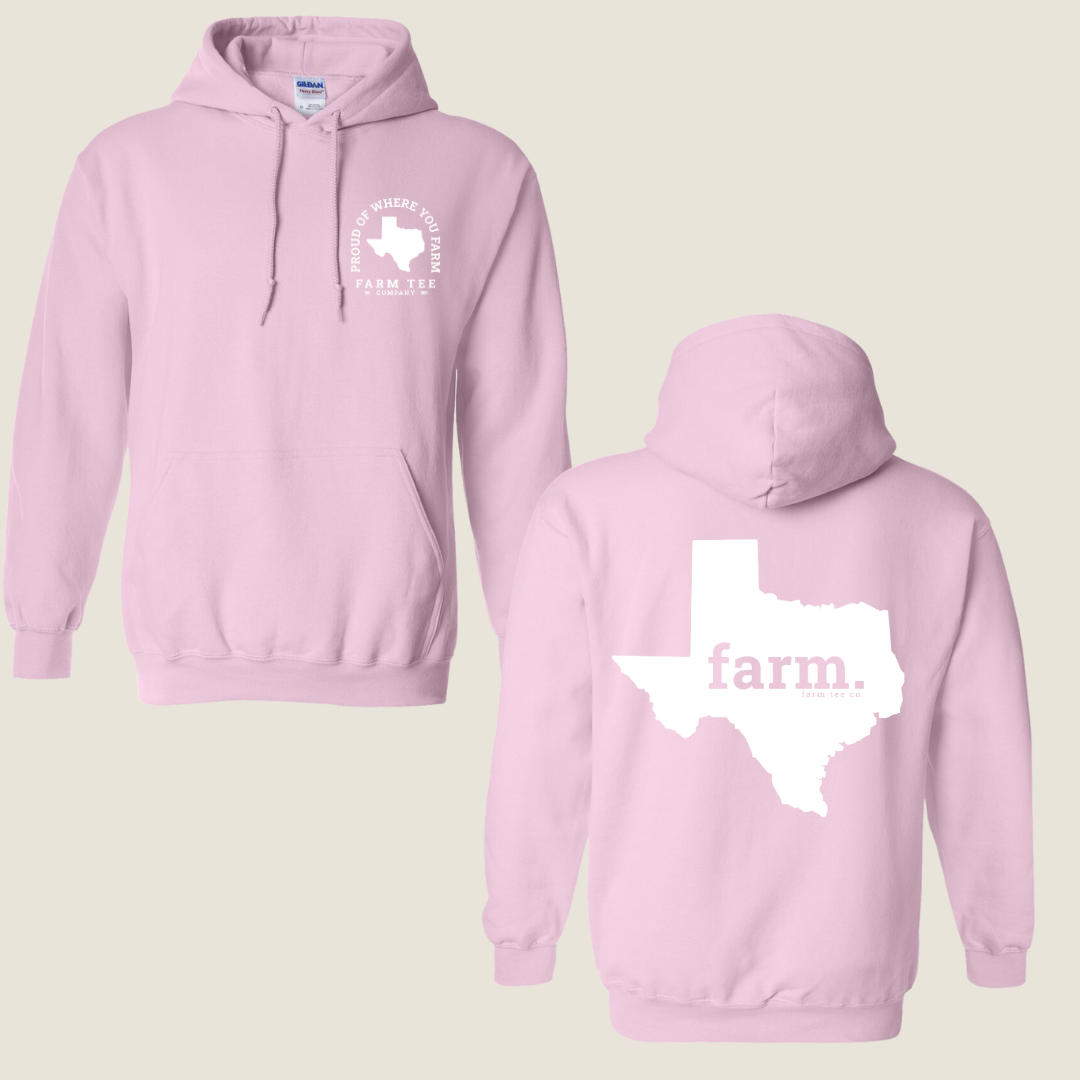 Texas FARM Casual Hoodie