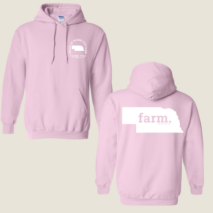 Nebraska FARM Casual Hoodie