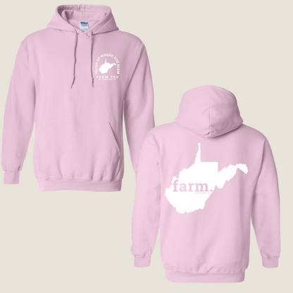 West Virginia FARM Casual Hoodie