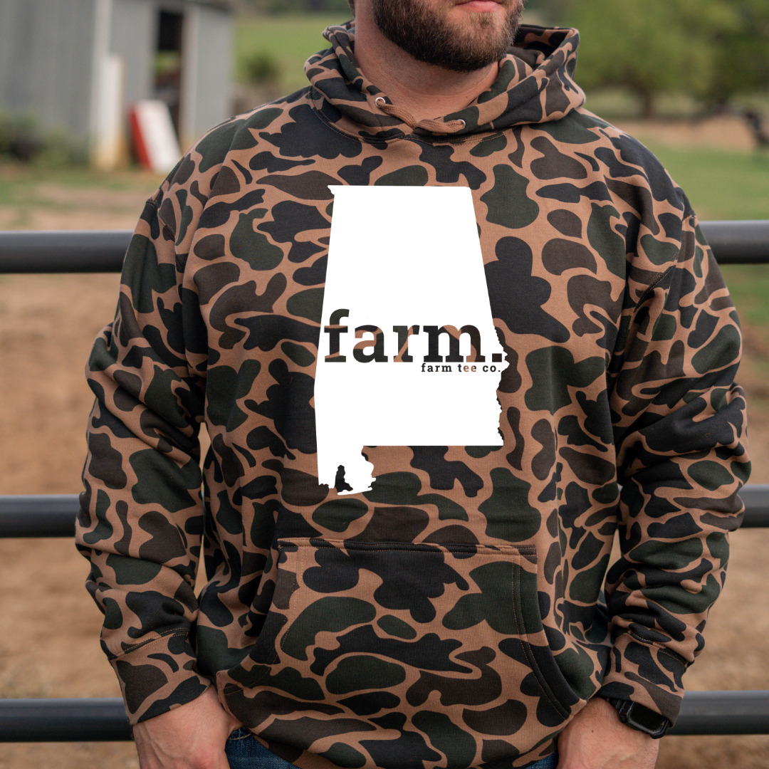 Alabama FARM Camo Hoodie