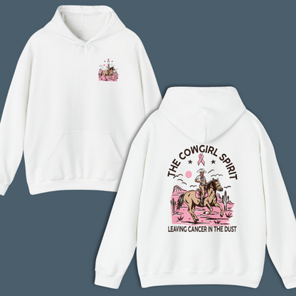 The Cowgirl Spirit Breast Cancer Hoodies