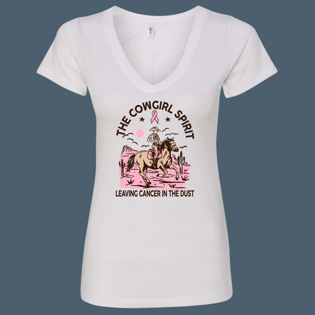 The Cowgirl Spirit Breast Cancer Tees