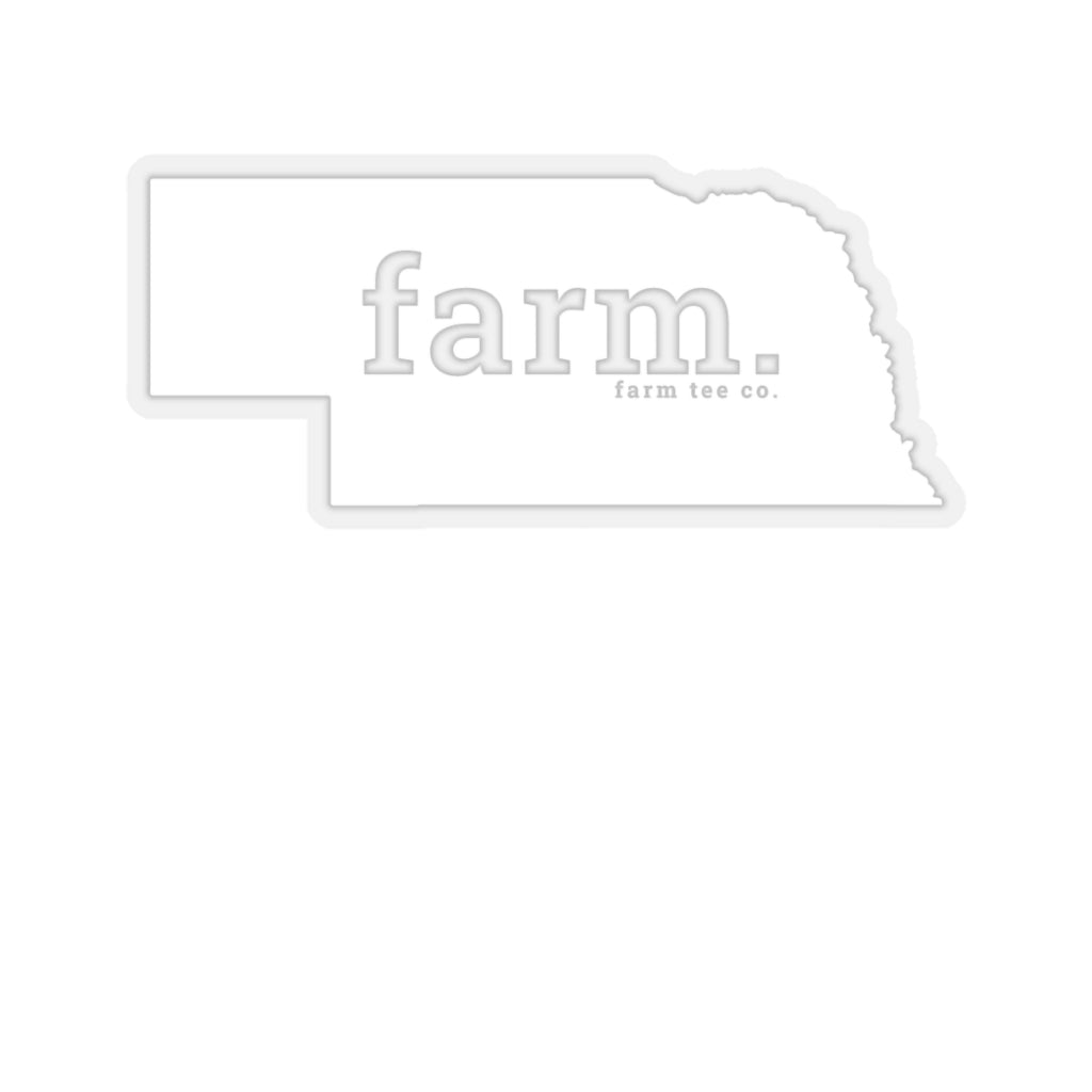 Nebraska Farm Sticker