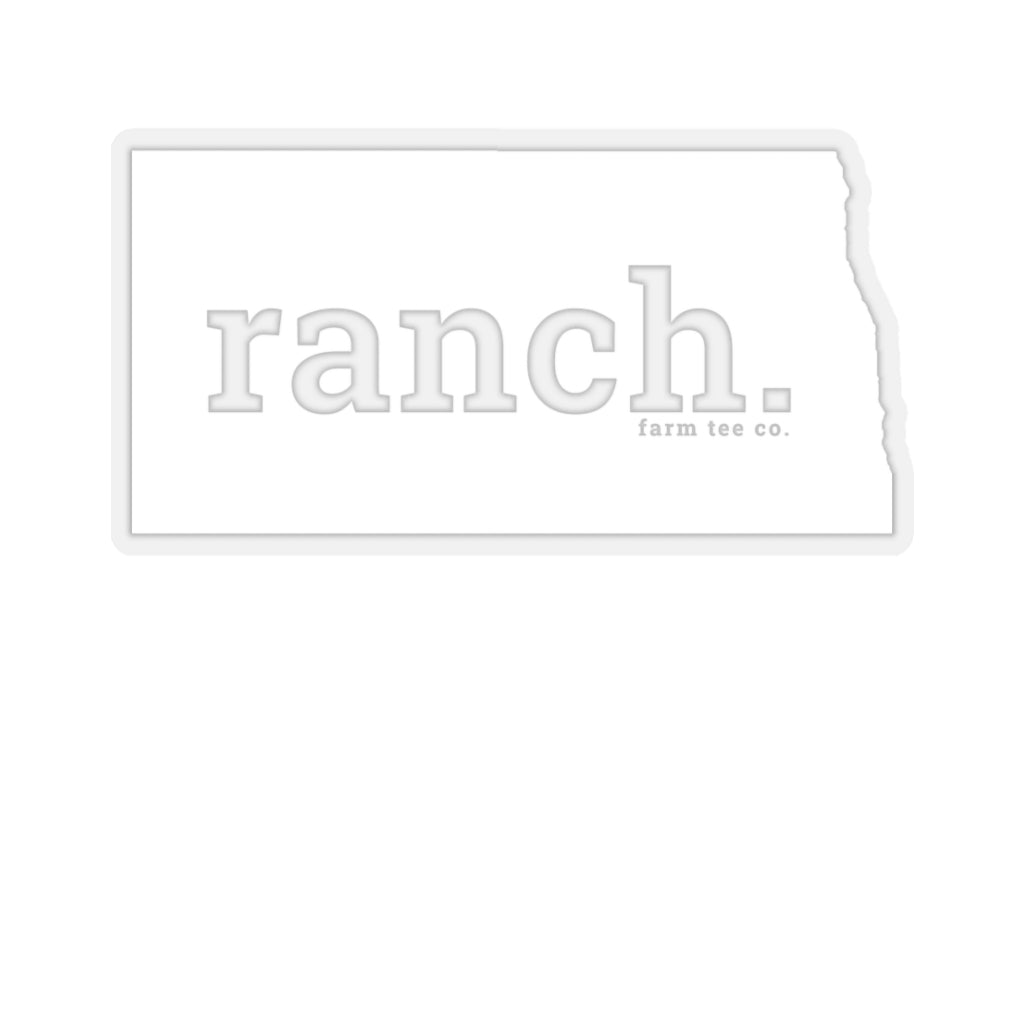North Dakota Ranch Sticker