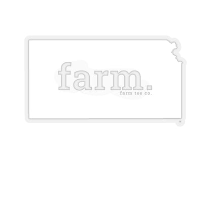 Kansas Farm Sticker