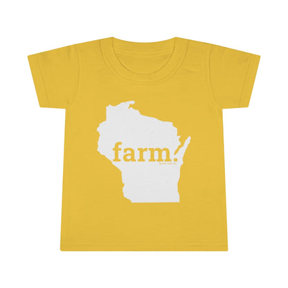 Toddler Wisconsin Farm Tee