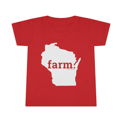 Toddler Wisconsin Farm Tee