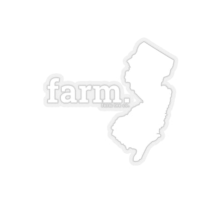 New Jersey Farm Sticker
