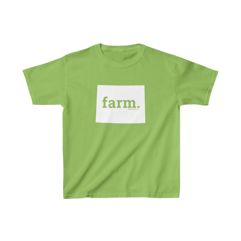 Youth Wyoming Farm Tee