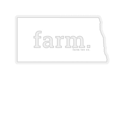 North Dakota Farm Sticker