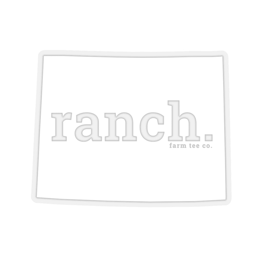 Wyoming Ranch Sticker