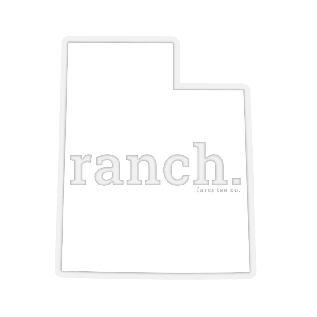 Utah Ranch Sticker