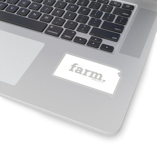 Kansas Farm Sticker