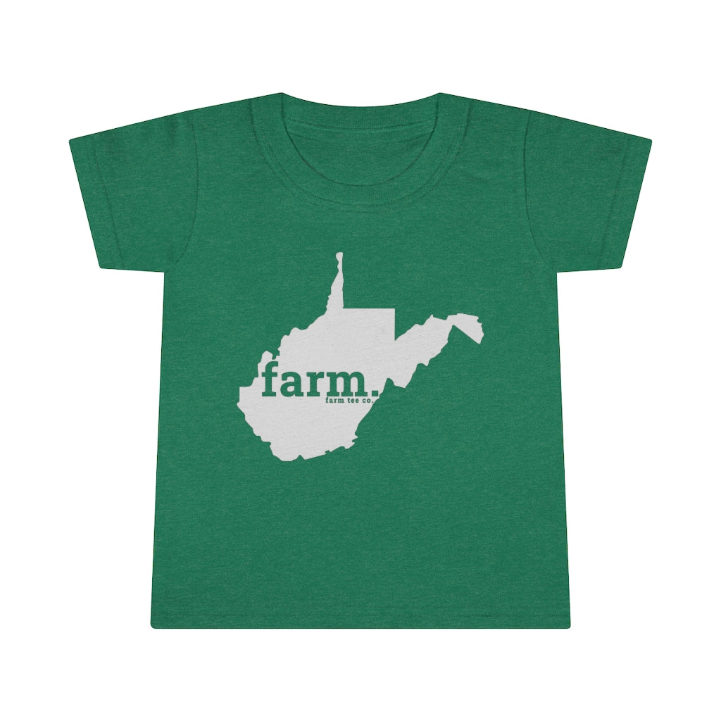 Toddler West Virginia Farm Tee