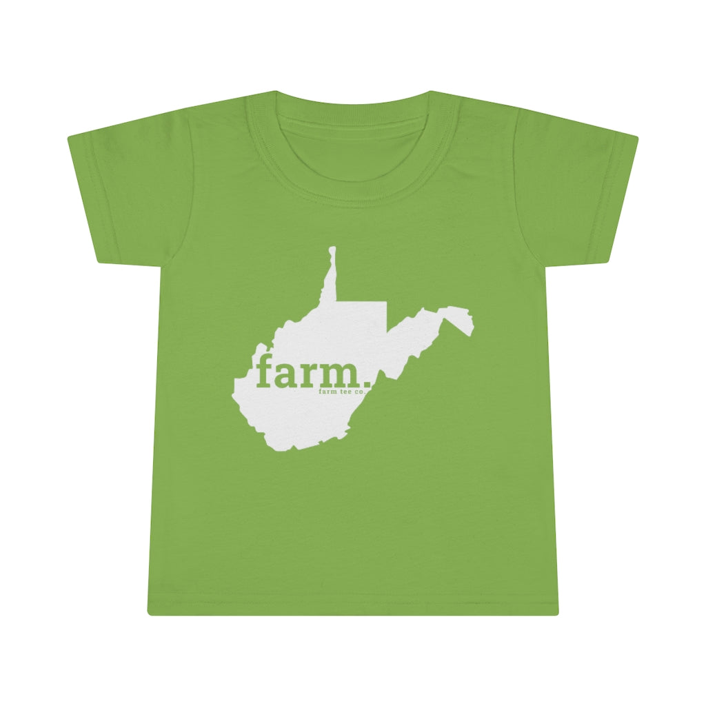 Toddler West Virginia Farm Tee