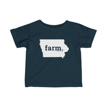 Infant Iowa Farm Tee