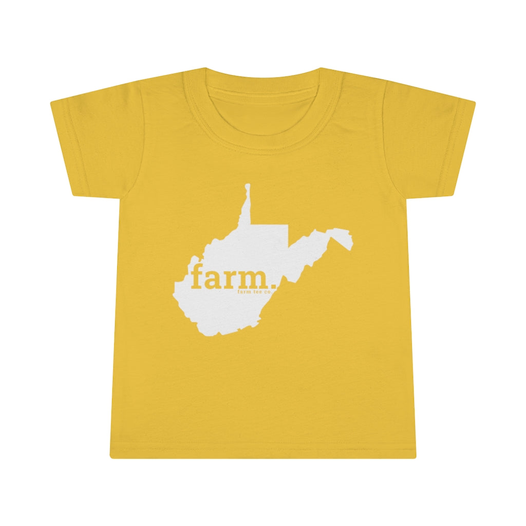 Toddler West Virginia Farm Tee