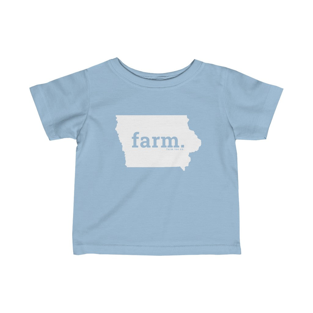 Infant Iowa Farm Tee